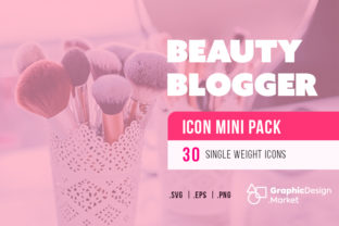 Download Beauty Blogger (30)-Icon MiniPak by GDM - Blogger Collection