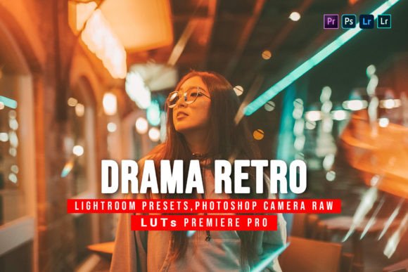 Download 5 Drama Retro Presets and Luts - Retro presets Collection