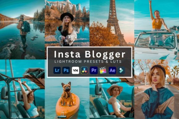Download Insta Bloggers Lightroom Presets &amp; Luts - Blogger Collection